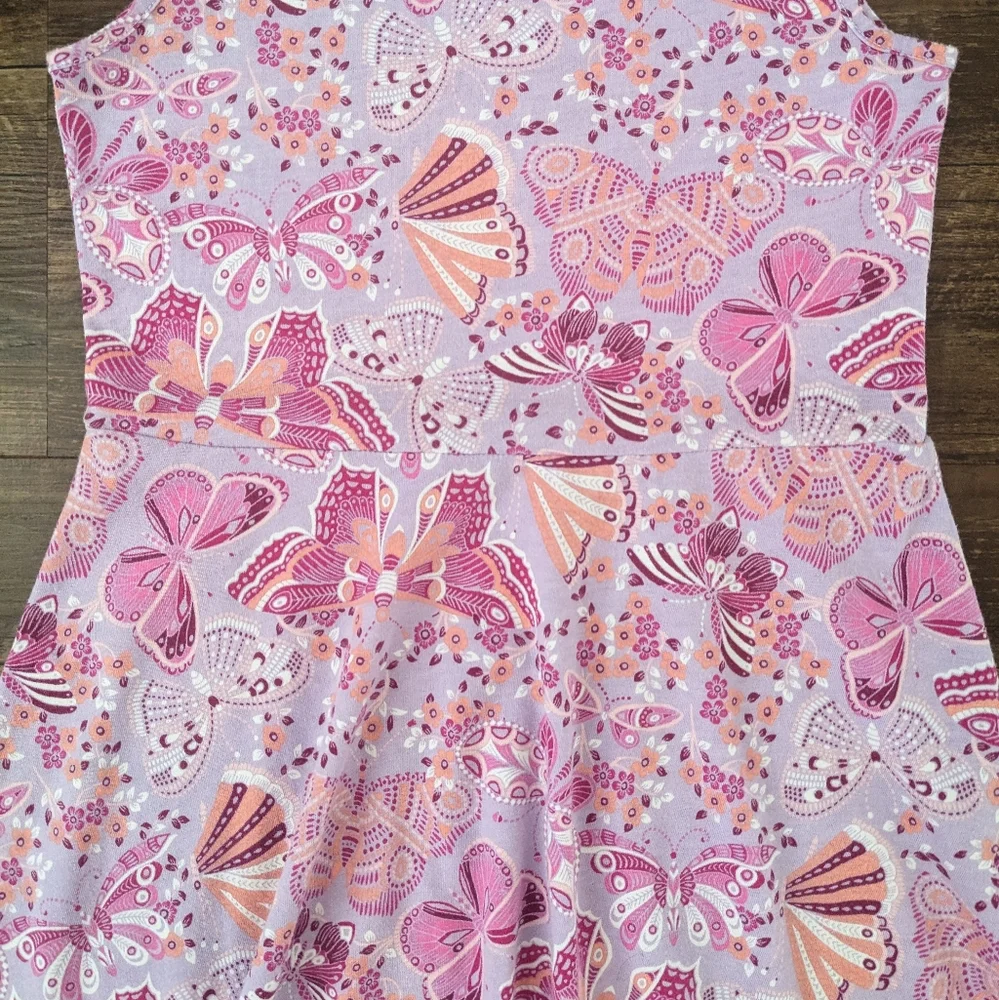 Children's Place Purple Butterfly Dress